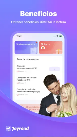 Captura de pantalla de JoyRead-Novela Fantástica en iPhone 4