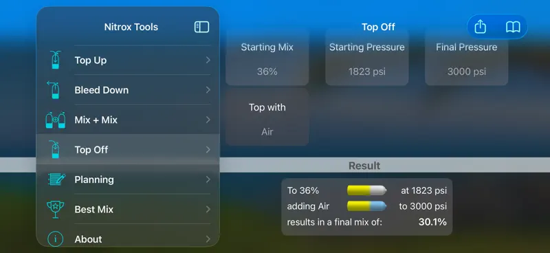 Nitrox Tools screenshot 10 of 10