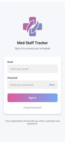 Med Staff Tracker Screenshot 1 of 10