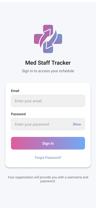 Med Staff Tracker Screenshot 1 of 10