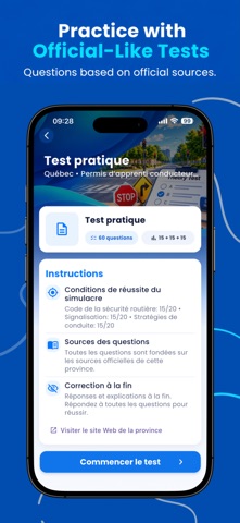 Canada Driving Test: G1 & SAAQ Screenshot 3 of 8