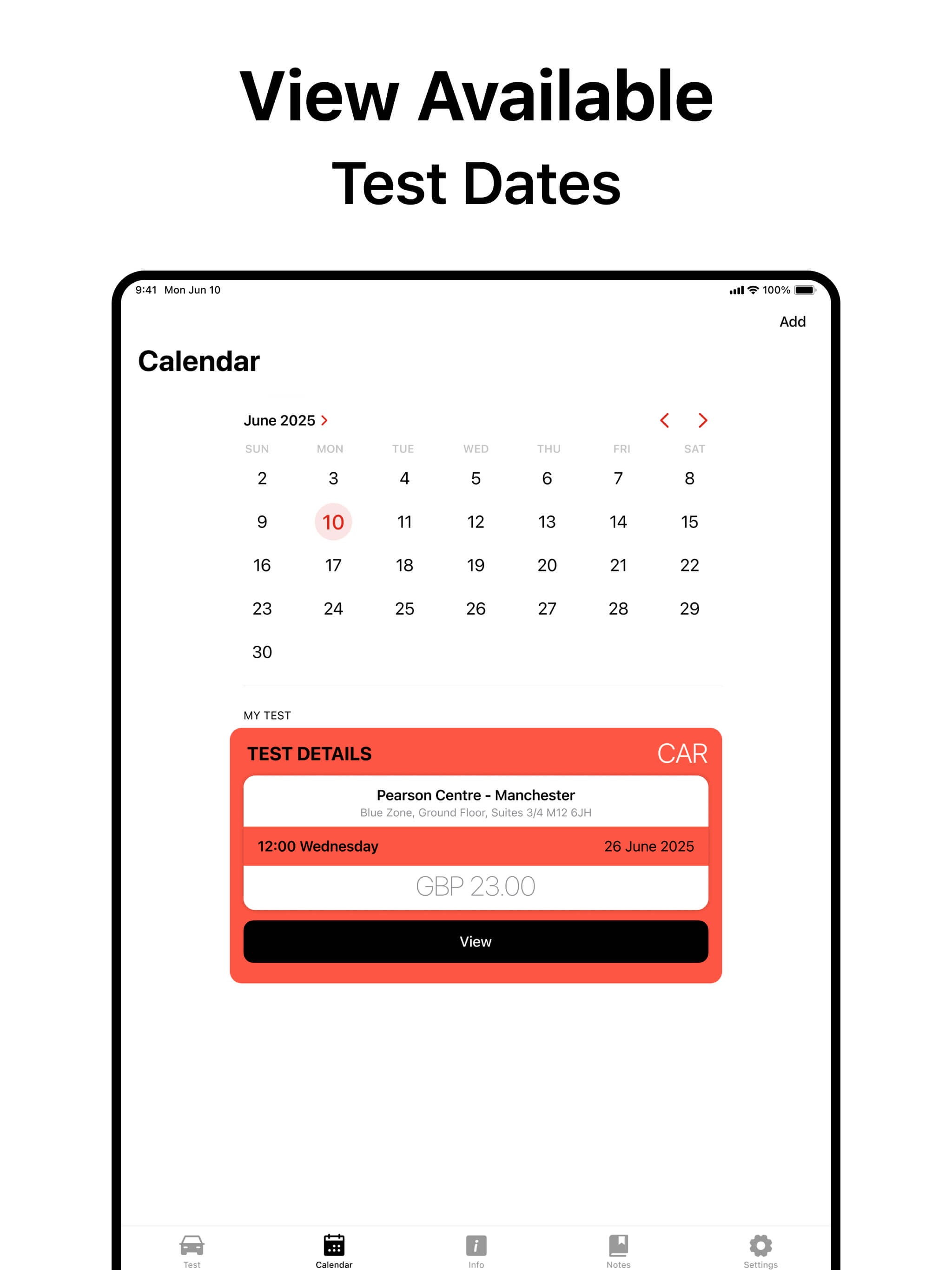Driving Test Cancellationsㅤ