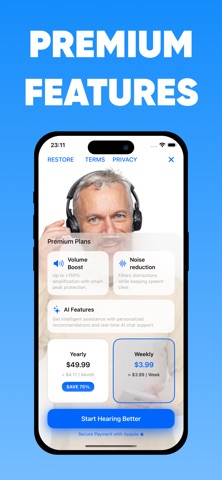 AI Hearing Aid Booster & Test Screenshot 5 of 5