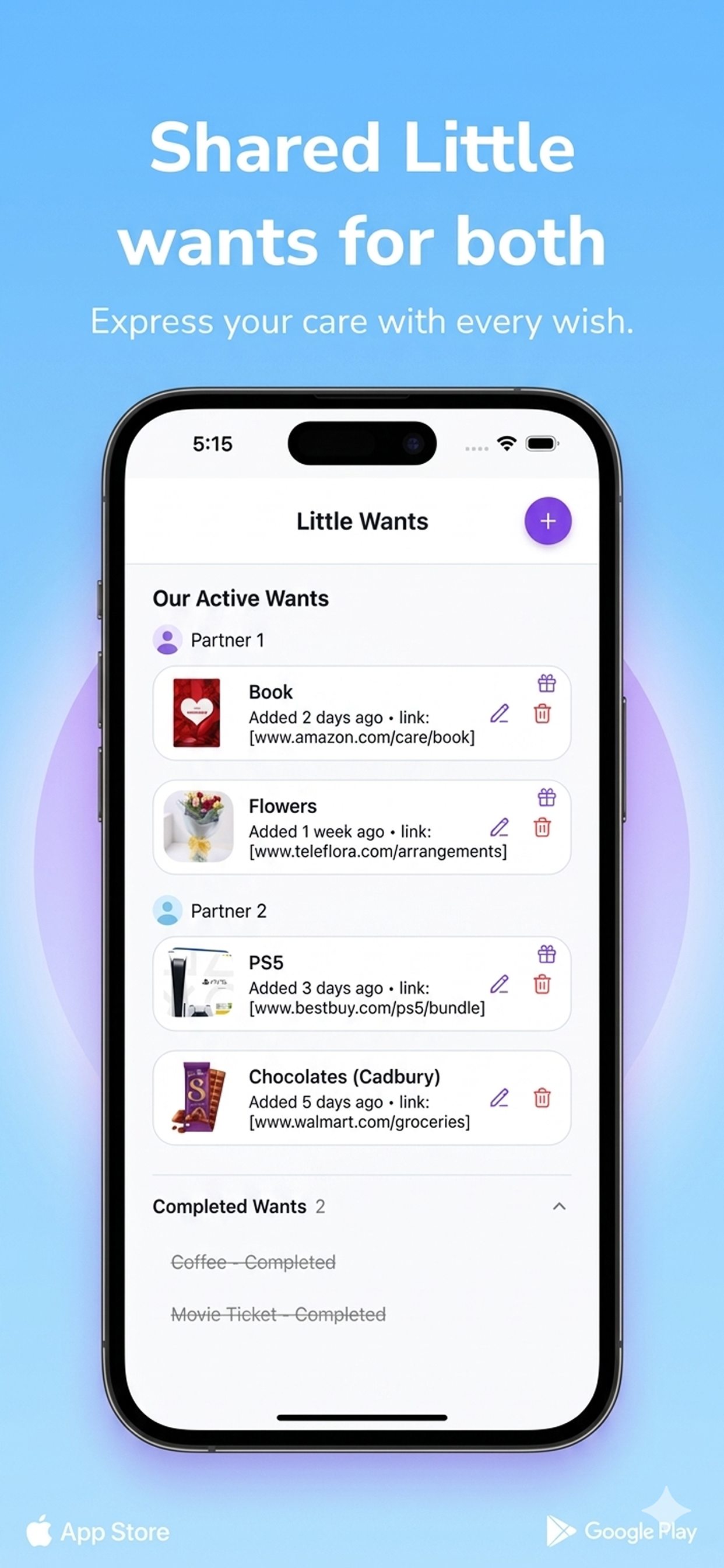TwoLines - Couples App screenshot 4
