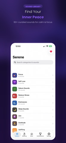Zenna: Sleep Sounds & Relax iPhone screenshot