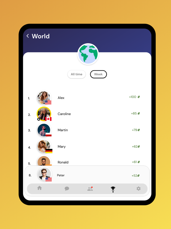 Four in a Row - Connect Lines iPad screenshot 8 - Games app