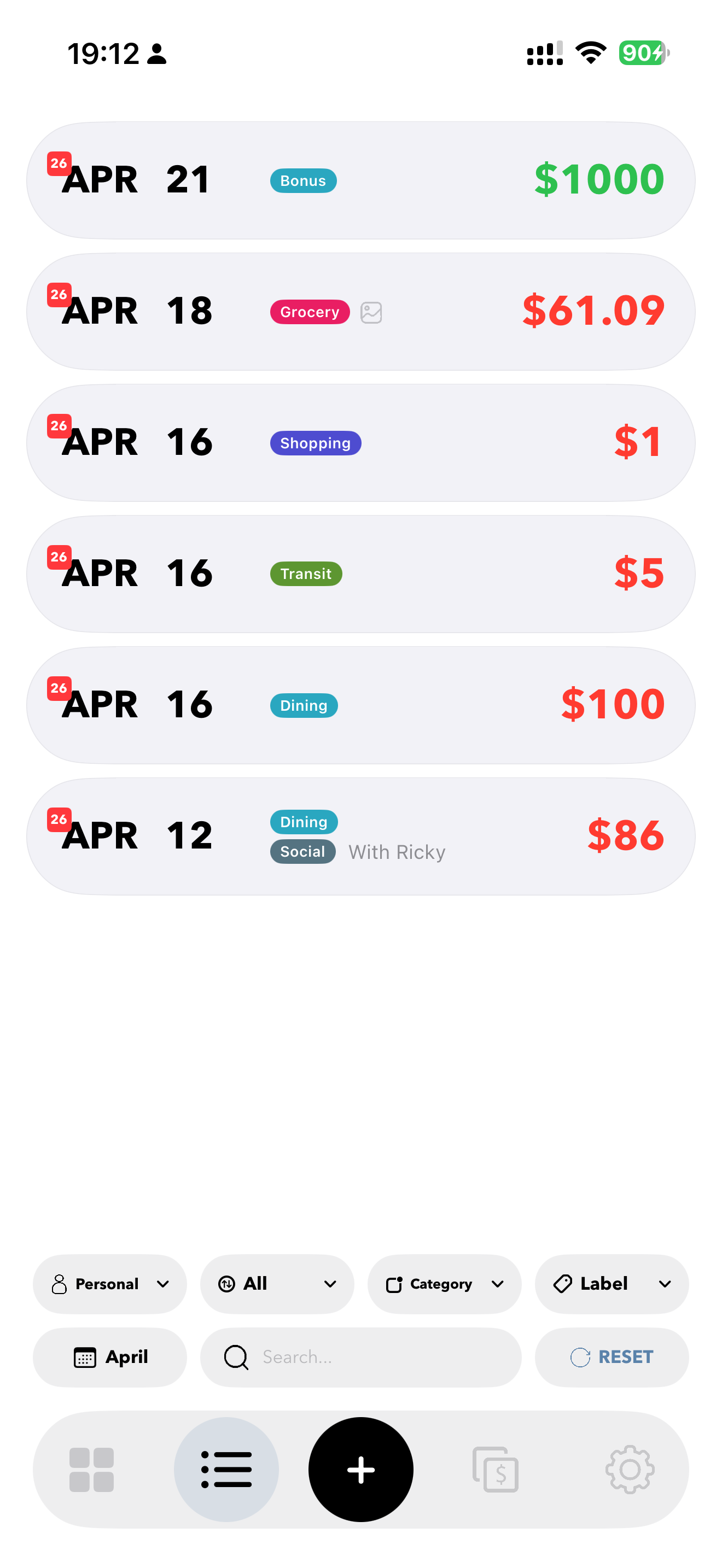 KeaLedger screenshot 4