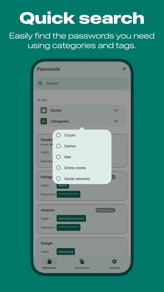 #2. Password Manager by UmakhanPro (iOS) Podle: Umakhan Magomedov