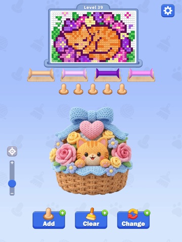 Knit Master 3D: wool sort game iPad screenshot