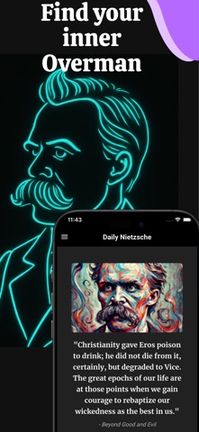 Daily Nietzsche - Philosophy screenshot