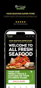 All Fresh Seafood screenshot #1 for iPhone