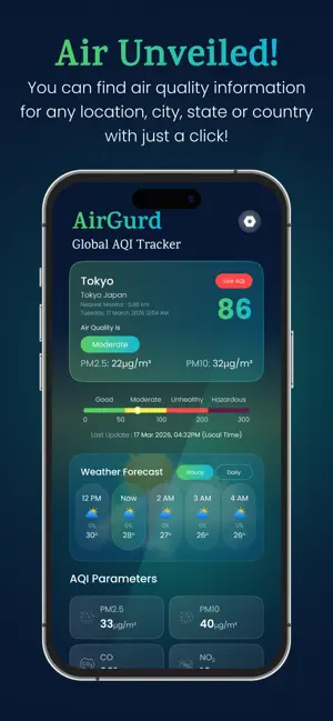 AirGuard: AQI & Air Quality screenshot 1