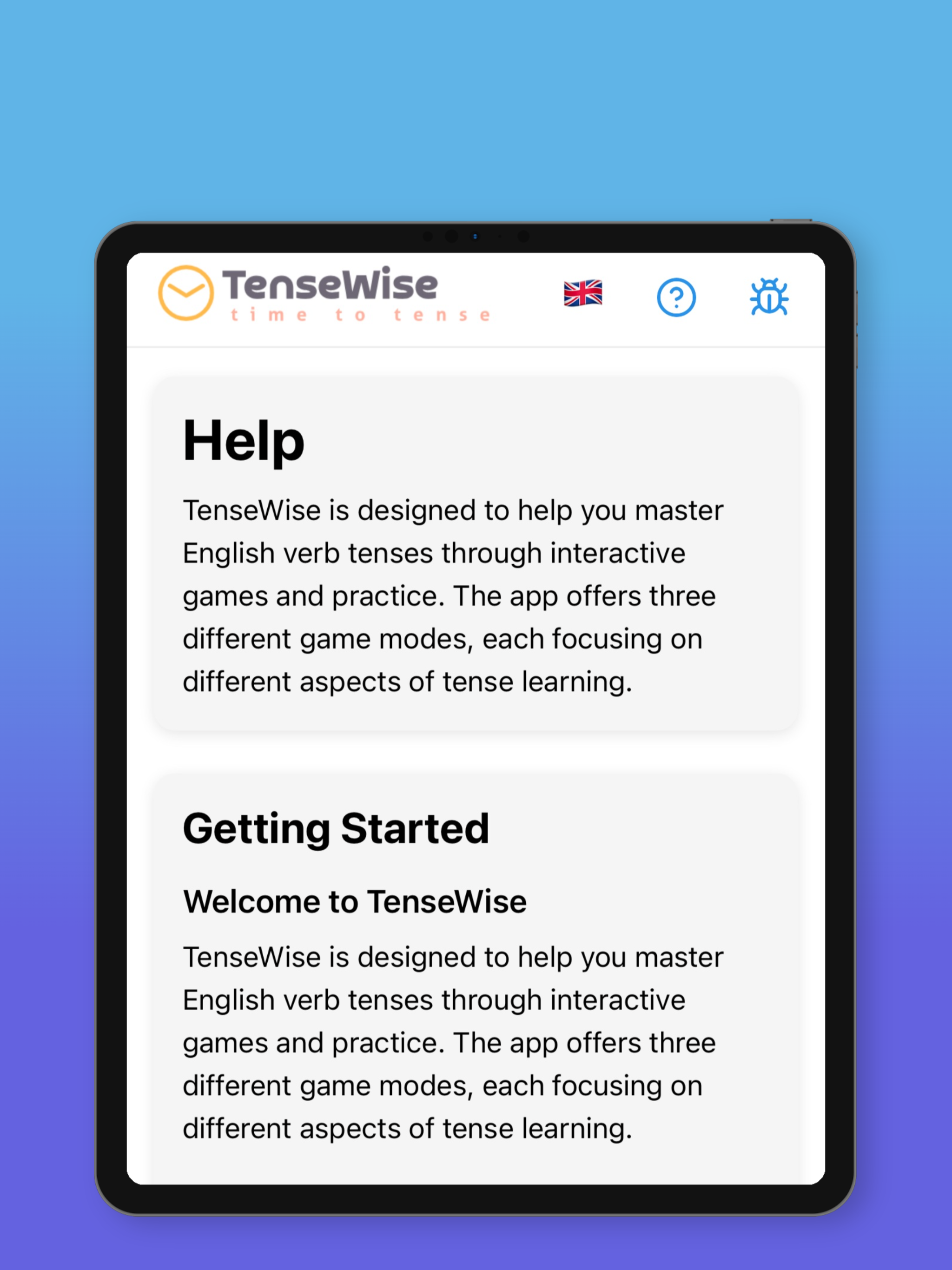 TenseWise screenshot 6