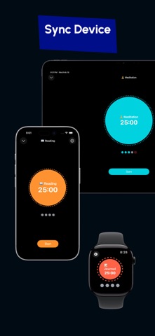 AI Pomodoro Focus Timer Poco iPhone screenshot