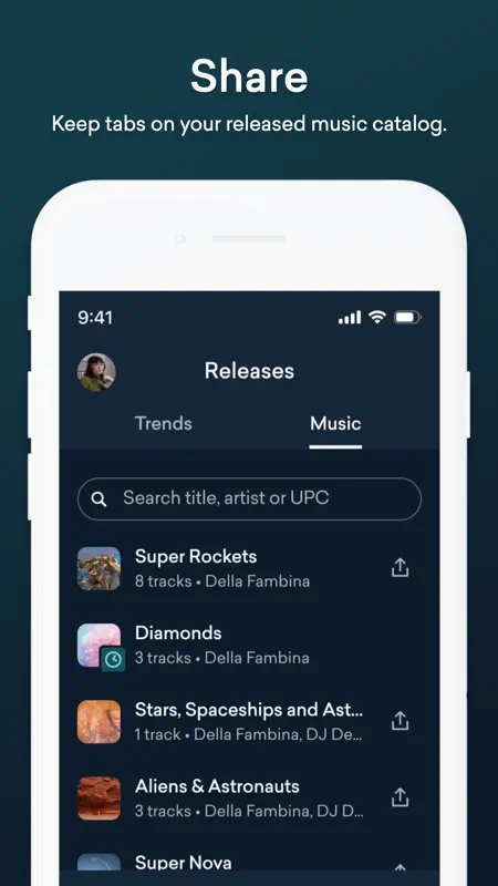 LANDR - For Music Makers screenshot 5 of 7
