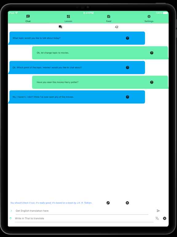 Screenshot #5 pour John English Bot - chat&learn