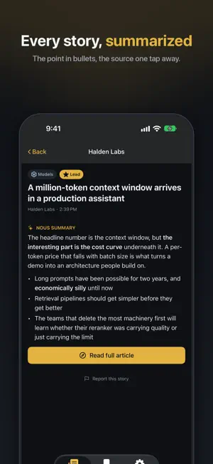 Nous Daily: AI News & Audio screenshot 3