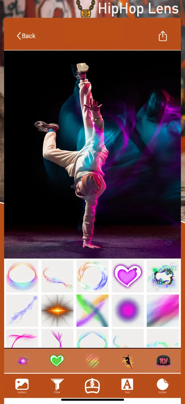 Screenshot #1 pour HipHop Lens: Graffix Ai Camera