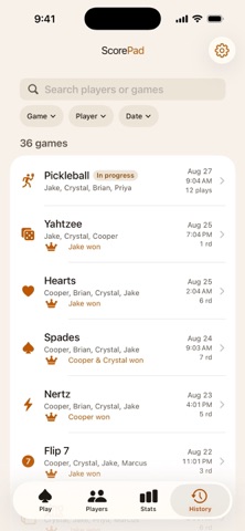 ScorePad: Game Points Tracker screenshot 6