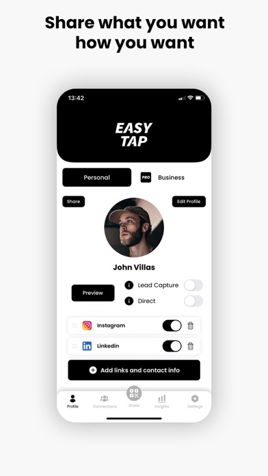Business Card Maker & Scanner Screenshot