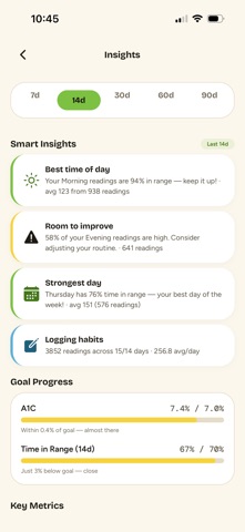 SweetLife - Diabetes Tracker Screenshot 2 of 6