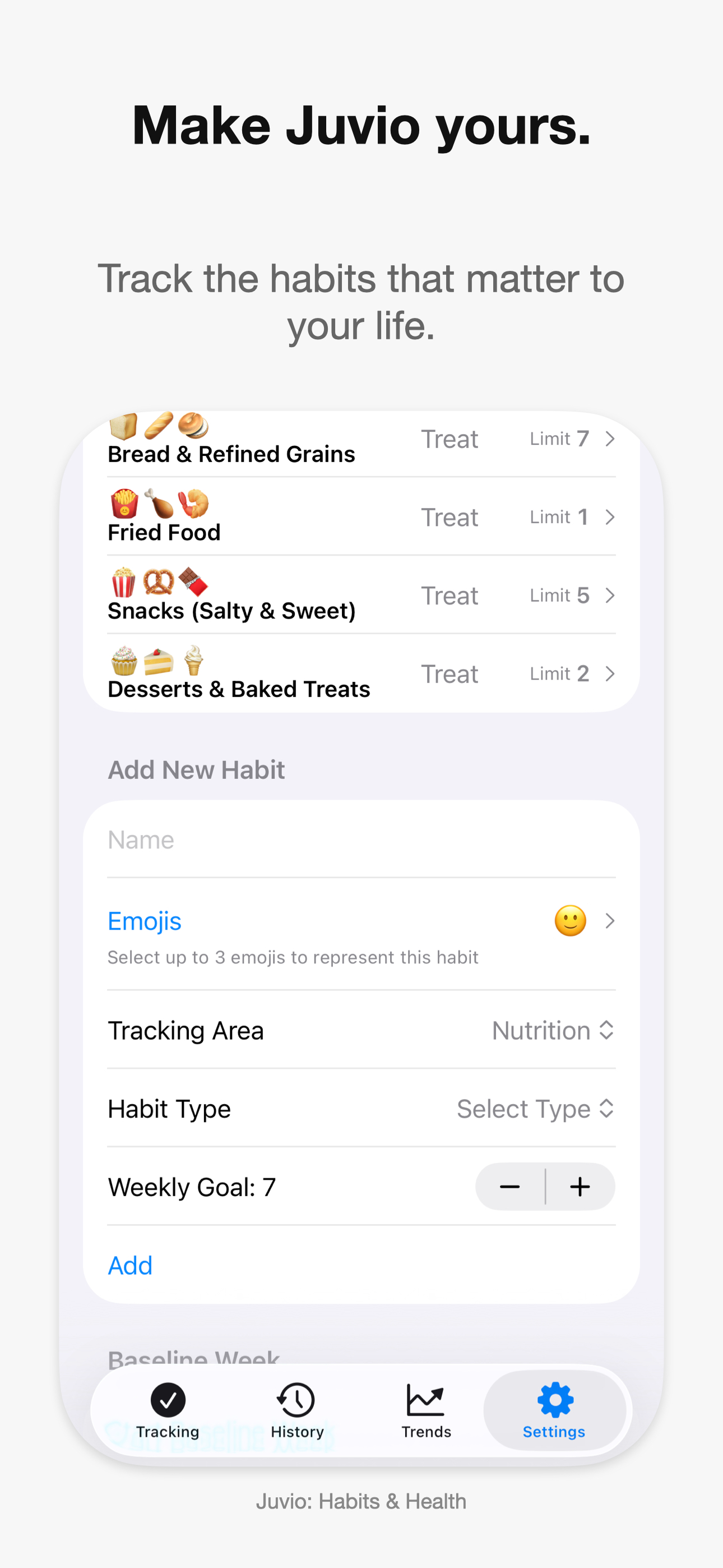 Juvio: Habits & Health screenshot 8
