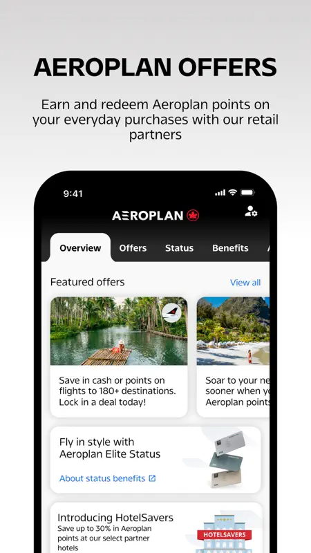 Air Canada + Aeroplan screenshot 4 of 8