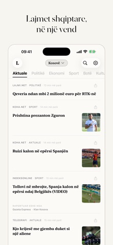 Lajme: Albanian News screenshot