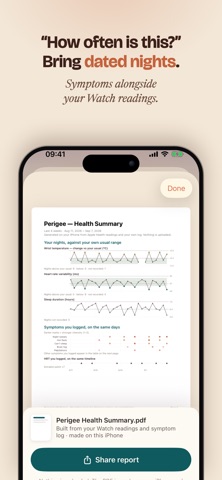 Perigee: Perimenopause Tracker Screenshot 6 of 7