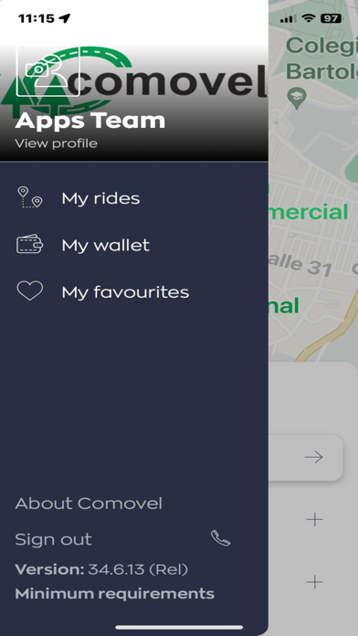Comovel Screenshot