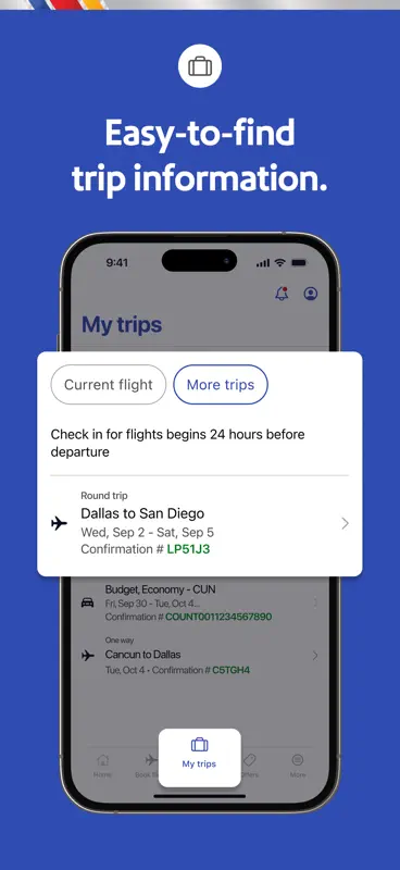 Southwest Airlines: Travel App screenshot 6 of 8