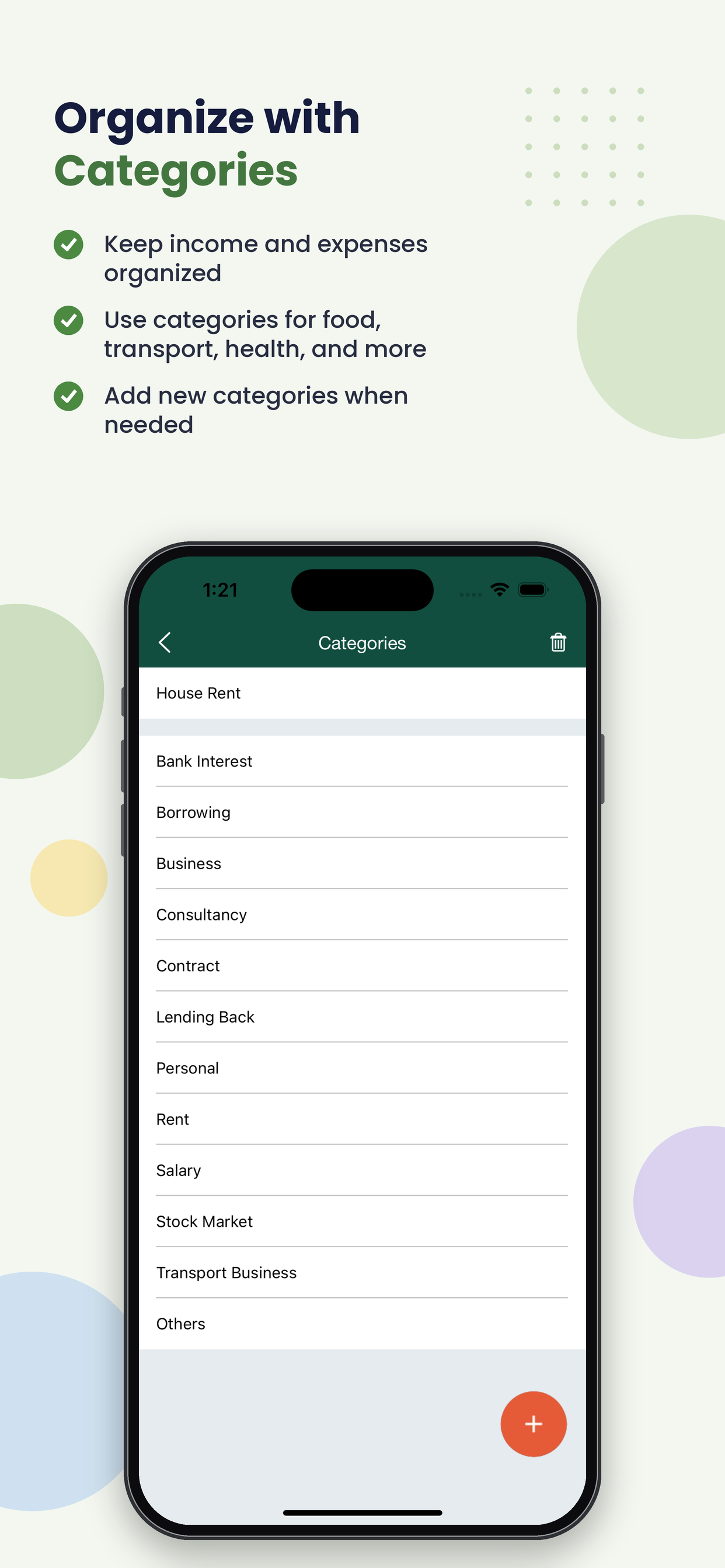 MyXpense - incomes & expenses screenshot 6