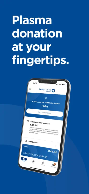 OctaApp - Donate Plasma screenshot 1 of 5