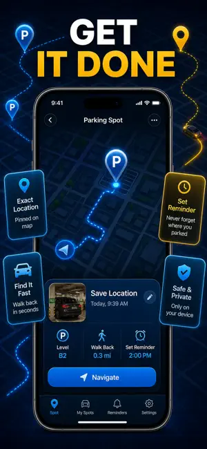 Find My Car: Parking Spot screenshot 1