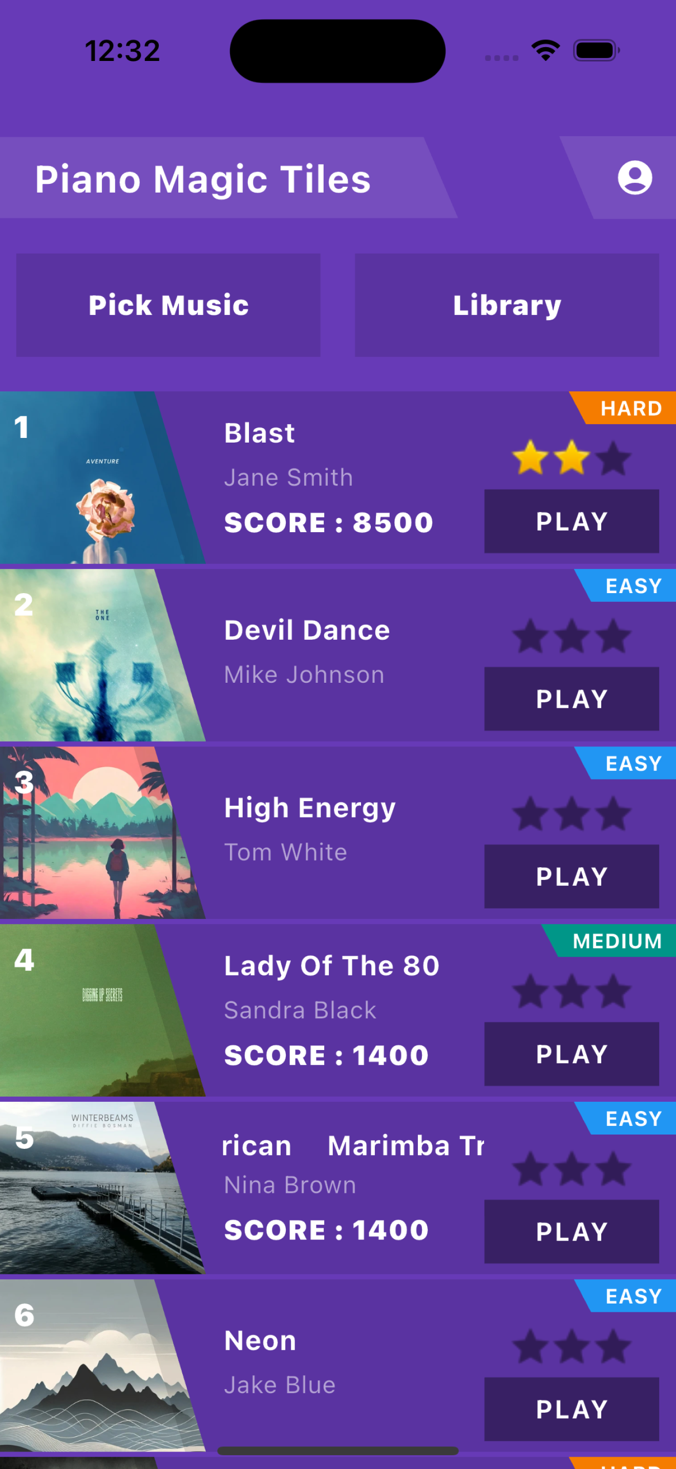 Piano Magic Tiles : Music Game