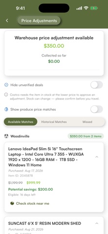 ShelfVerse: Price Drop Tracker iPhone screenshot