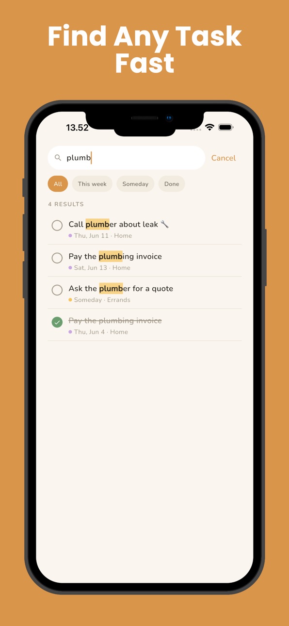 iPhone screenshot