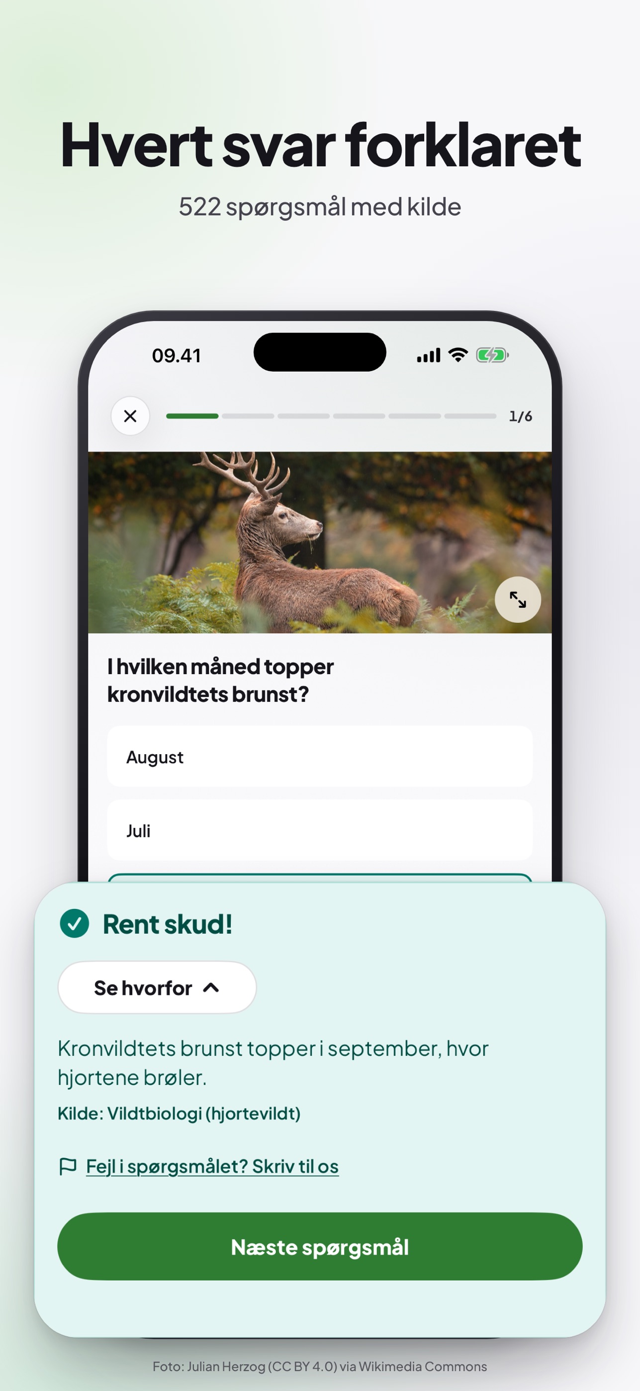 Screenshot 3 of Jagtprøven – Jagttegn & Teori