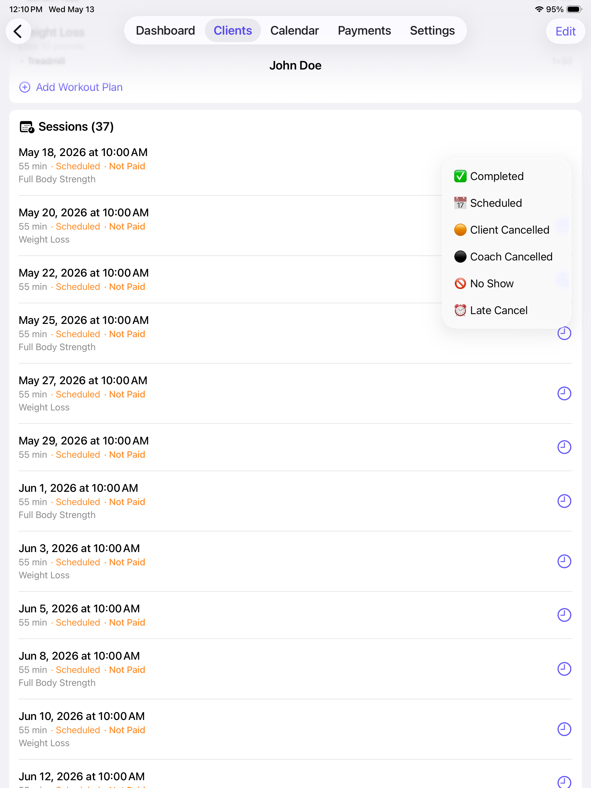 CoachDesk - Fitness Coach