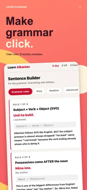 Learn Albanian screenshot 1