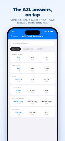 A2L Safe Charge - Superheat iPhone screenshot