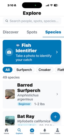 ReelUp Fishing iPhone screenshot