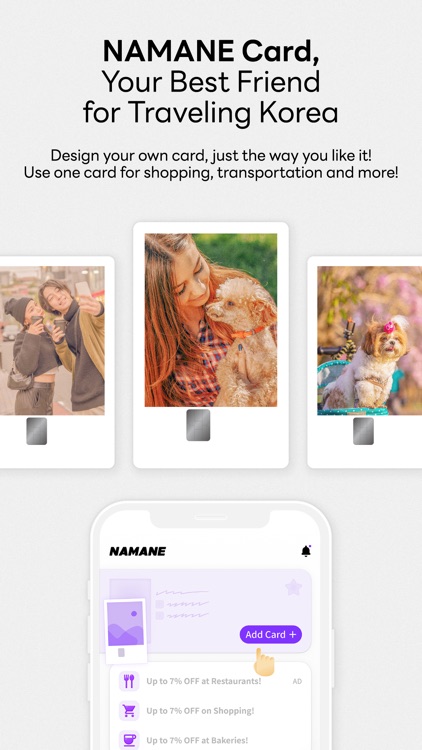 NAMANE: Pay & Transit card
