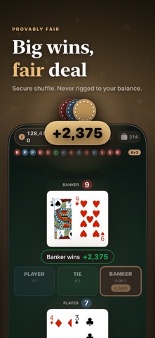 Baccarat Trainer & Scoreboard iPhone screenshot