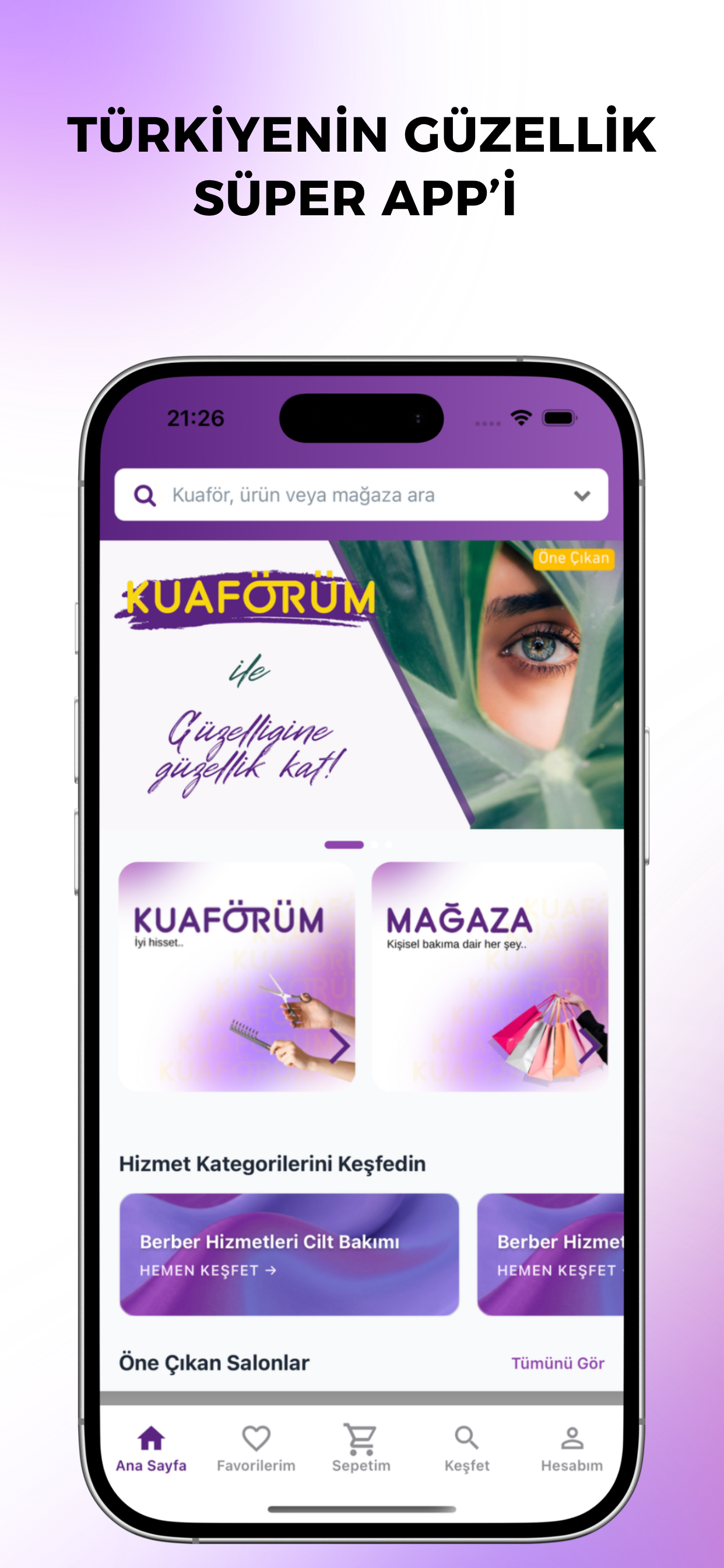 Kuaförüm screenshot 2