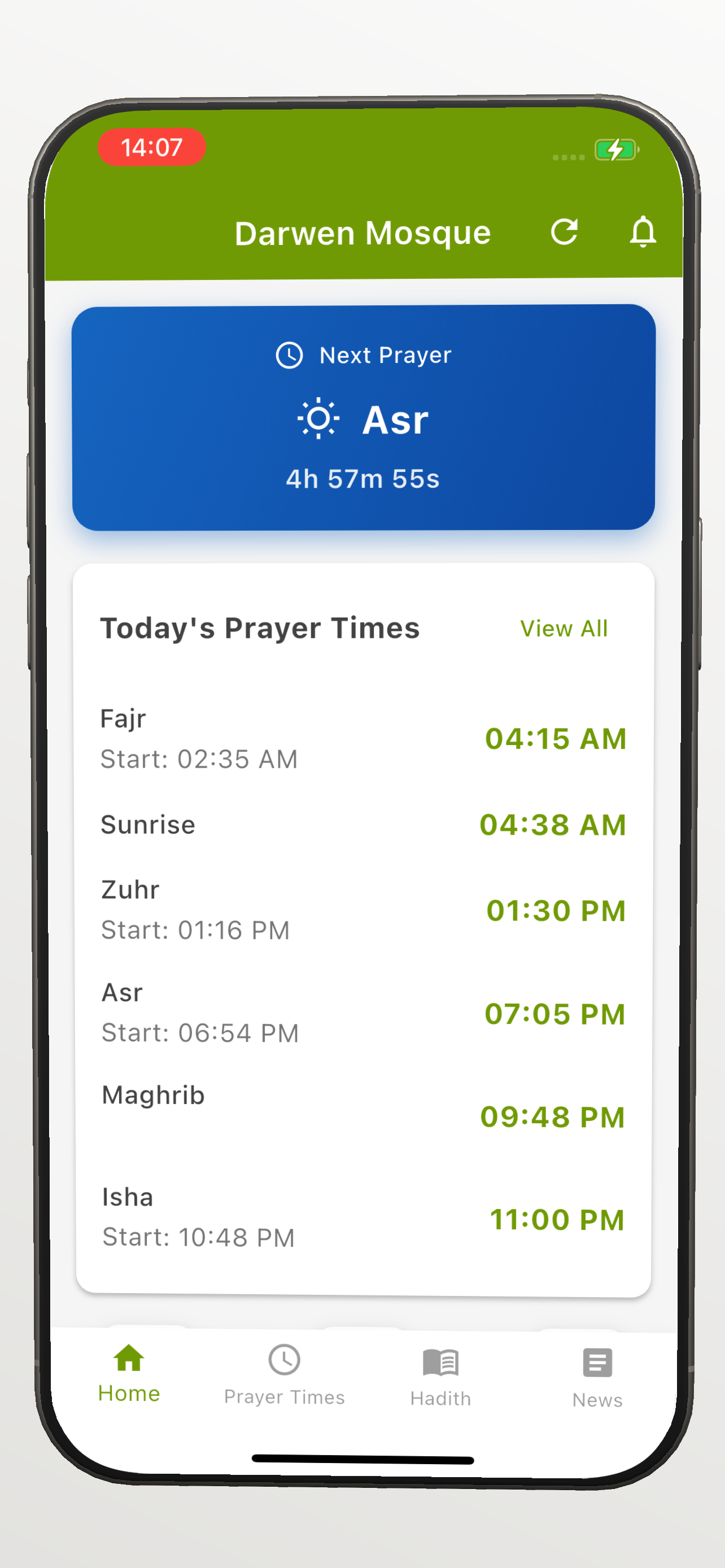 Darwen Mosque App screenshot 9