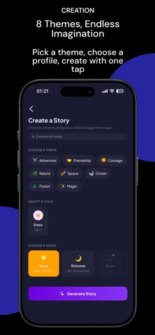 Sleraby - AI Bedtime Stories screenshot
