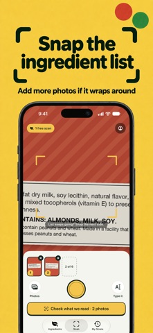 ScanGredients: Label Reader Screenshot 1 of 6
