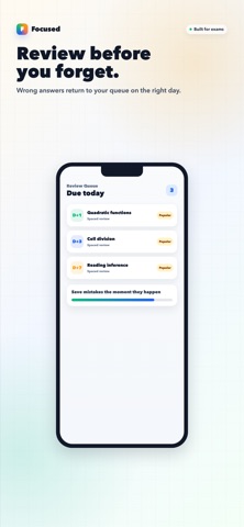 Focused: Study Planner screenshot