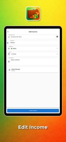 ExpenseIQ - Budget Planner Screenshot 9 of 10